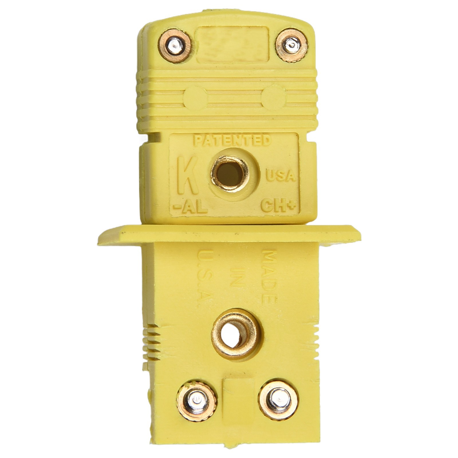 Alloy One-Set K Type,Thermocouple Miniature Socket & Panel Mount Plug-Connector