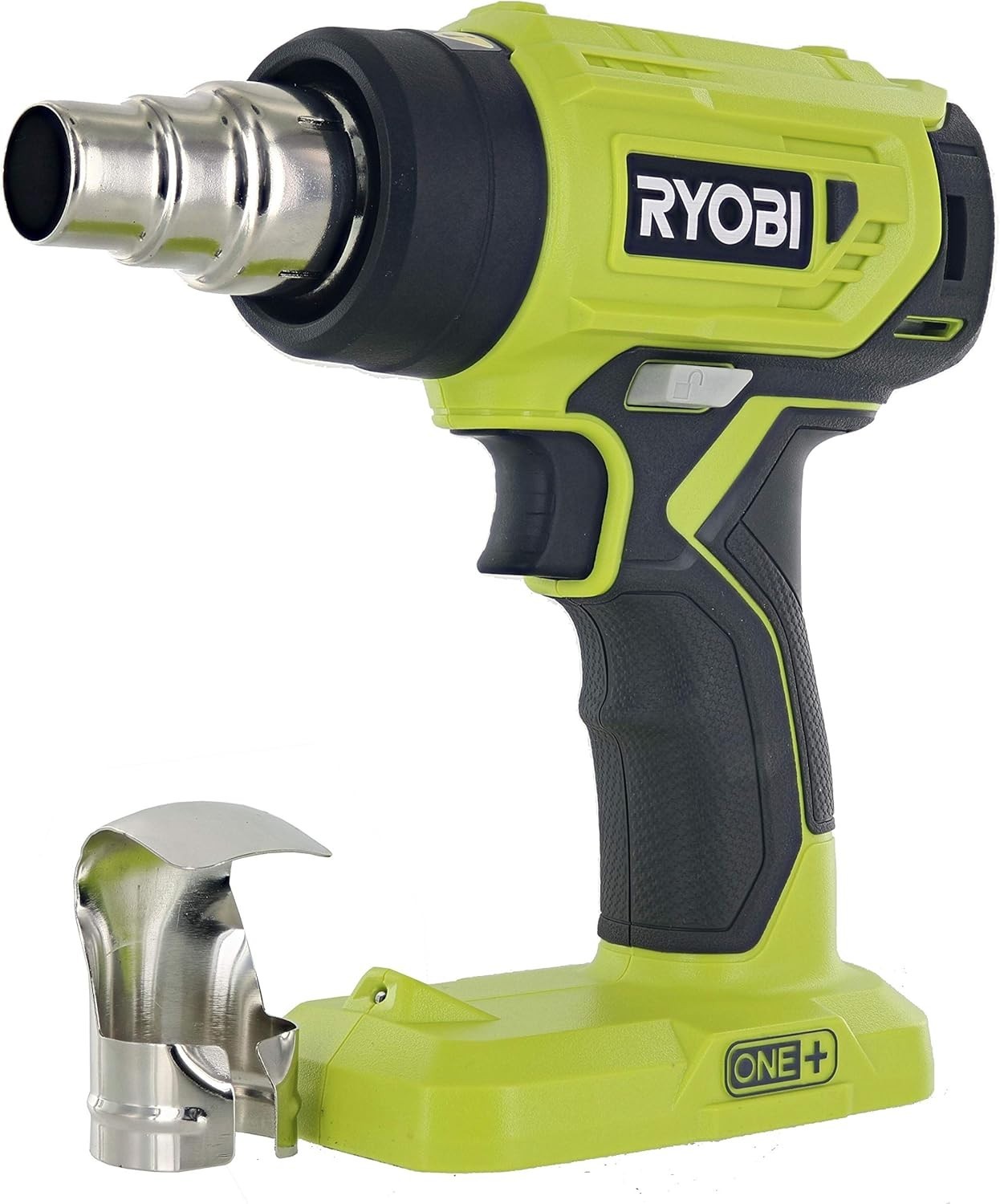 Portable 18-Volt Heat Gun - 10 Seconds Heat-Up with LED Light and Nozzles