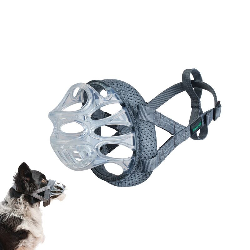 Baskerville Invisa Removable Anti Scavenage Gaurd Muzzle (Size 4)