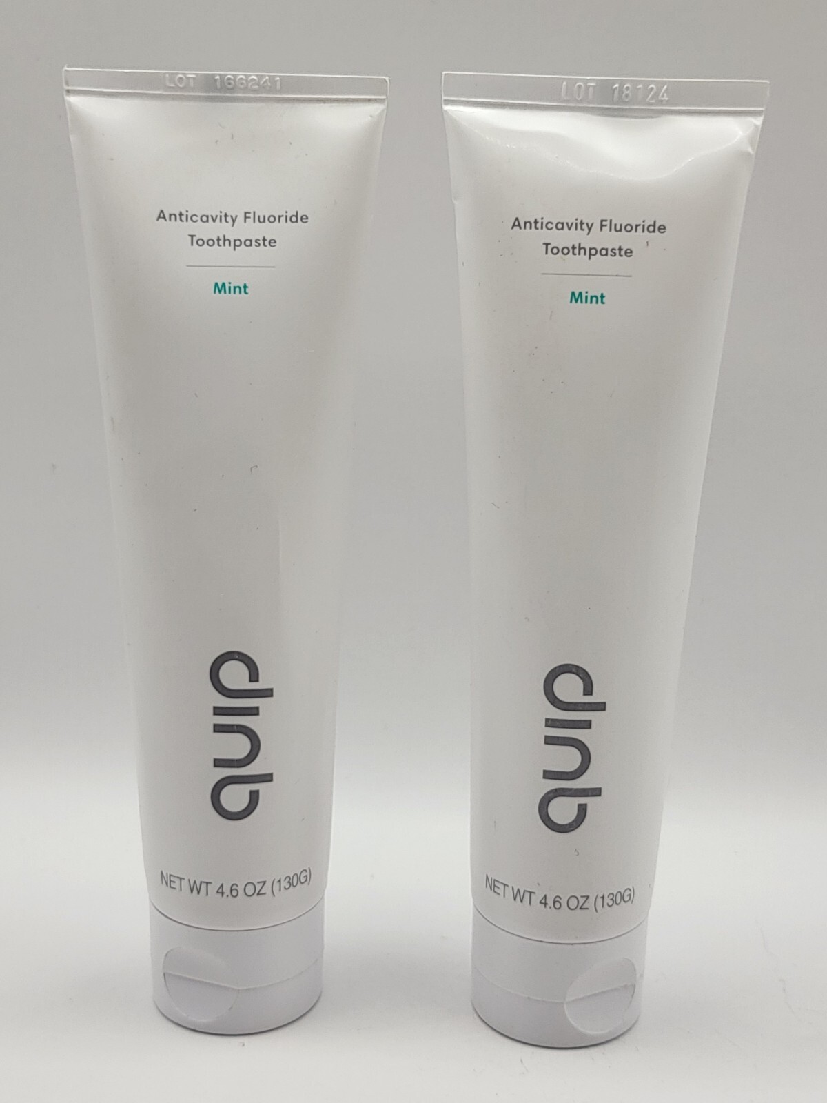 Quip Anticavity Toothpaste **2 PACK** Mint 4.6oz ea Fullsize - Exp 6/2026