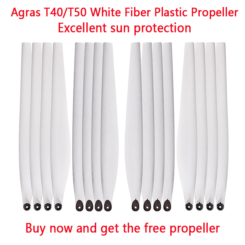 Copy white agras T40 T50 T20p Drone Carbon Fiber Plastic Mix Propeller New