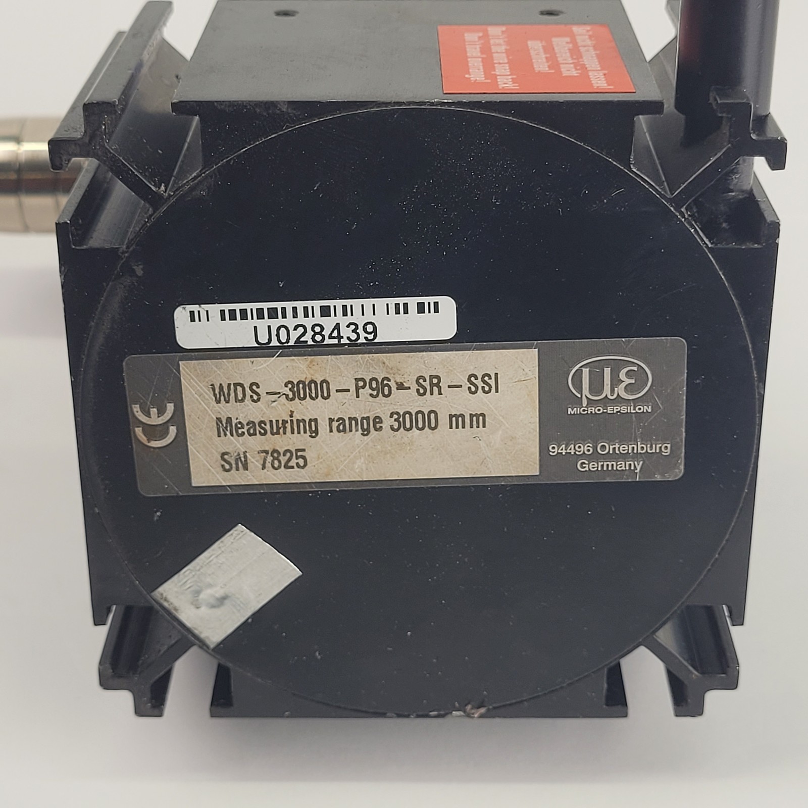 Baumer GM401.110A102 Encoder/Resolver W/WDS-3000-P96-SR-SSI Draw-Wire Sensor