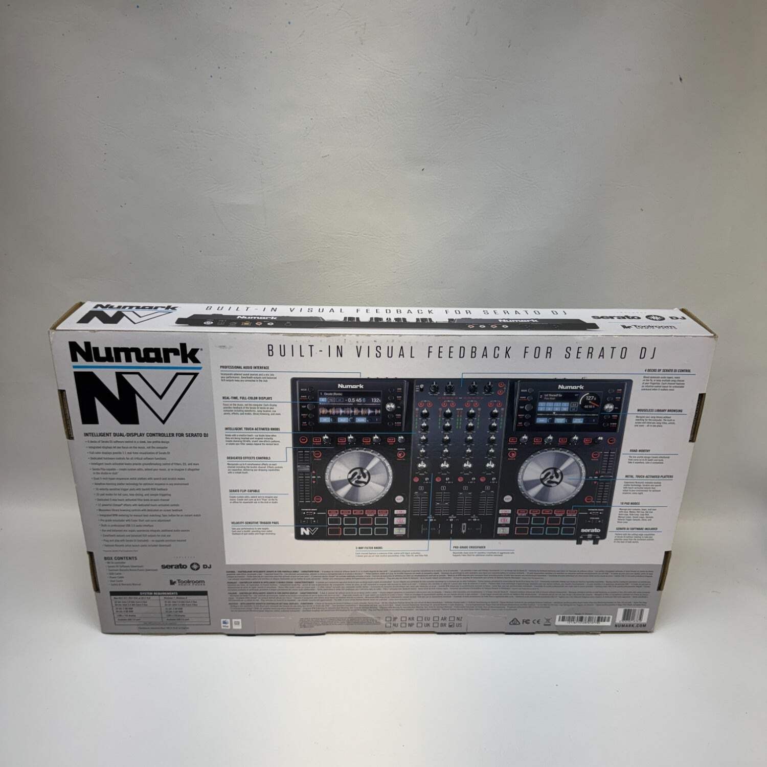 Numark NV 4-Channel Dual-Display Serato DJ Controller