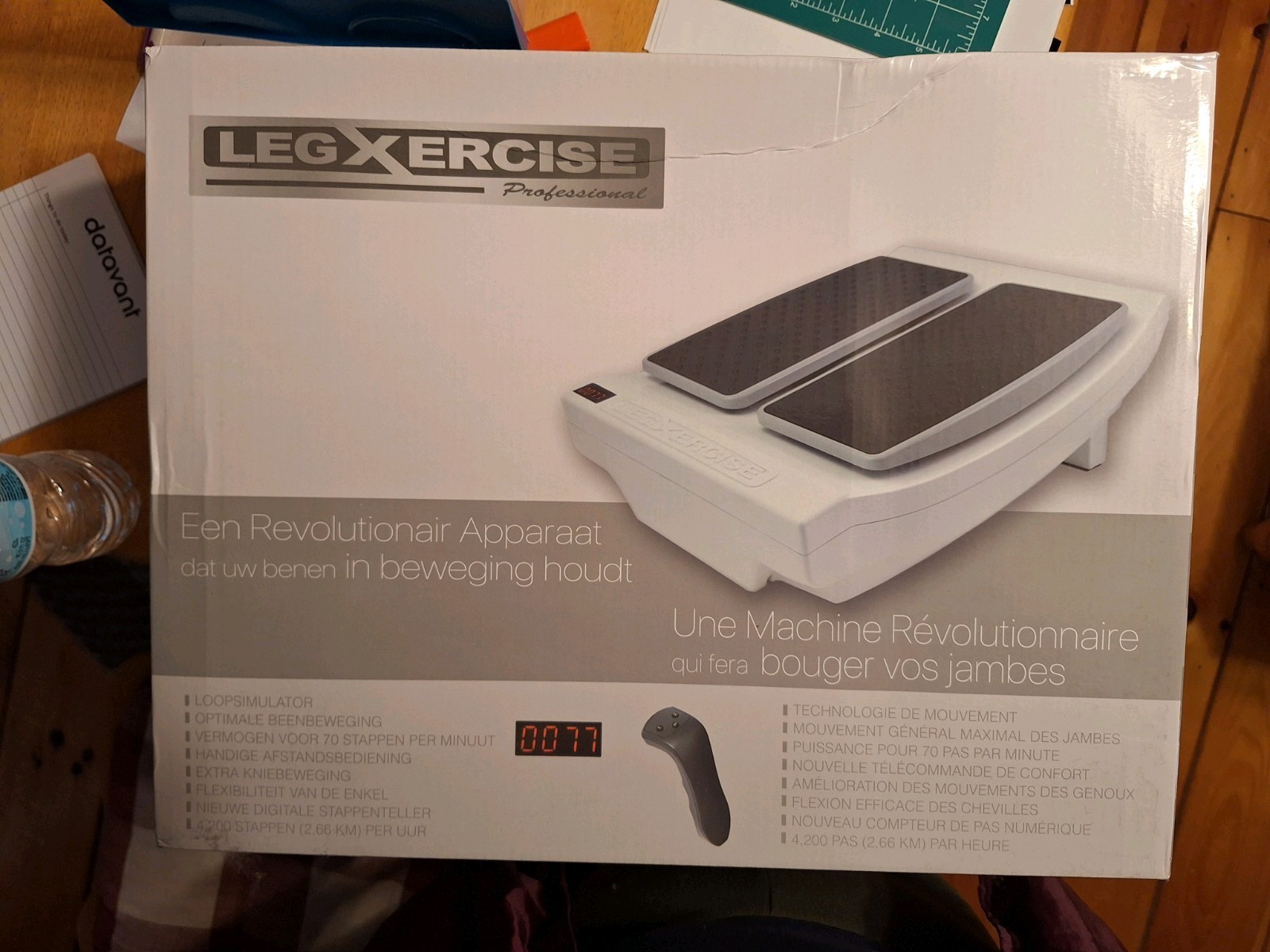 LegXercise Pro LEGX‑012 Motorized Leg Activator Machine w/ Remote New