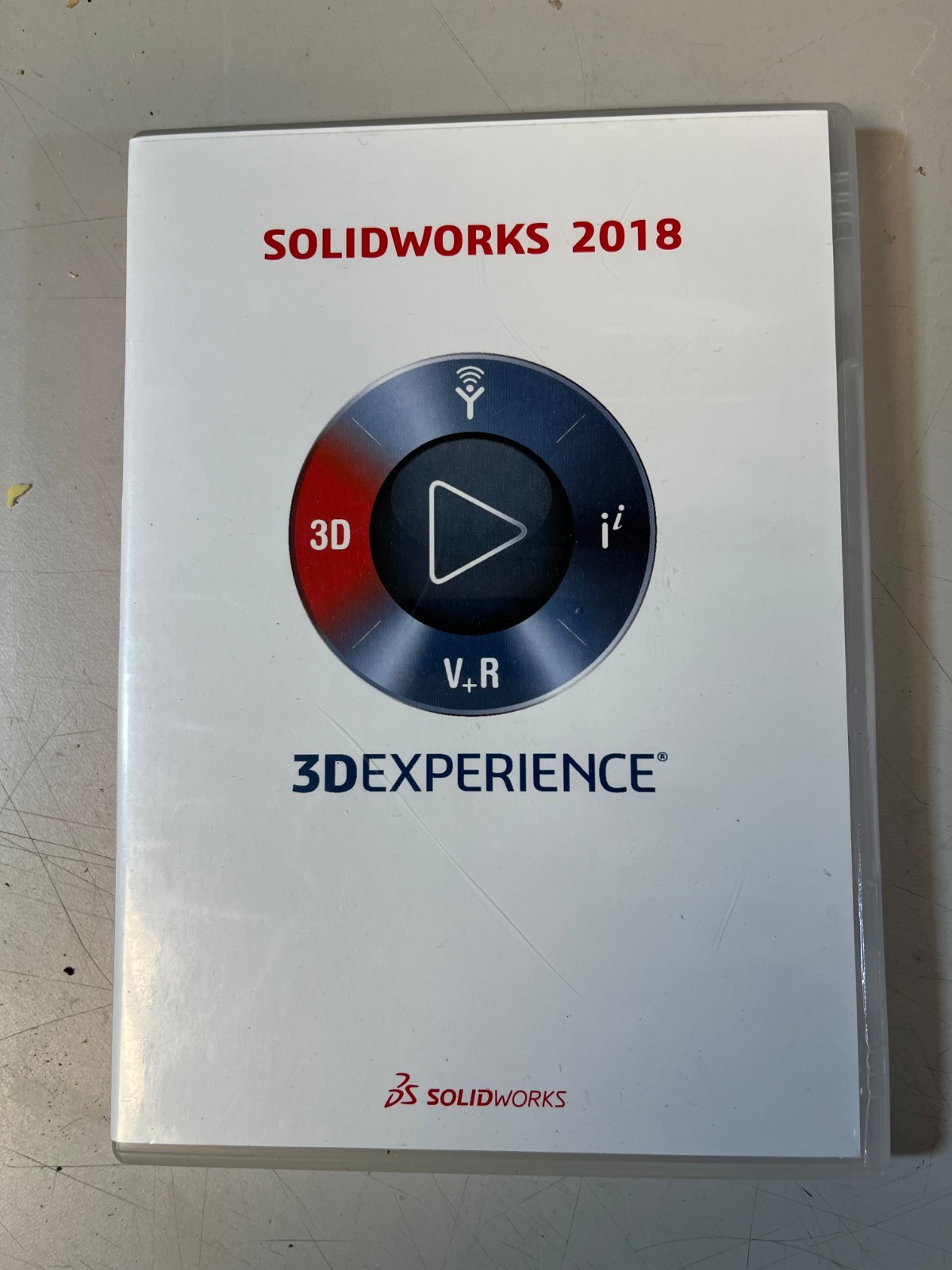 SOLIDWORKS 2018 3D Experience 2 Discs 64-bit Windows NO SERIAL/CD KEY.. CLEAN