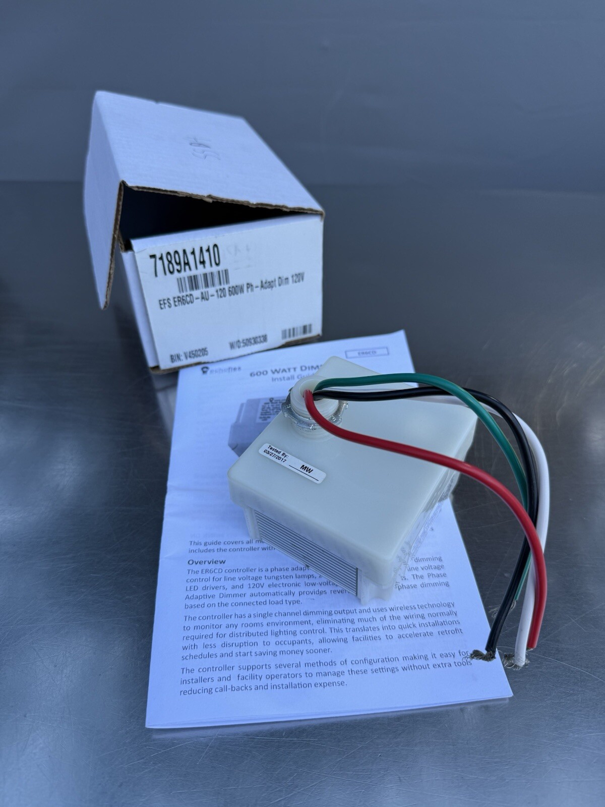 Echoflex ER6CD-AU-120 600 Watt Phase Adaptive Dimmer 7189A1410 - New ER6CD