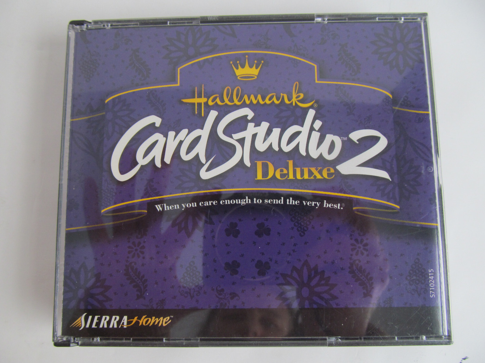 Hallmark Card Studio 2 Deluxe Photo Software 4 CD Set PC Sierra Home 2000 Vtg K