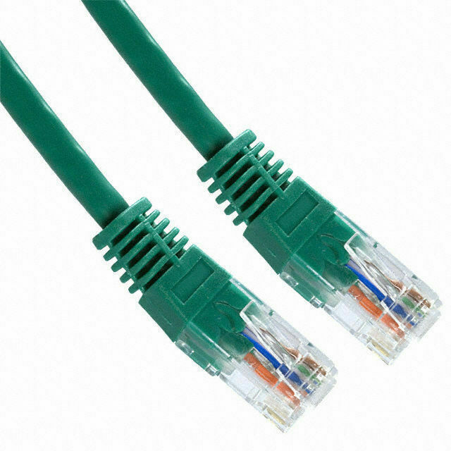 10 Pack Lot - 1ft CAT6 Ethernet Network LAN Router Patch Cable Cord Wire Green