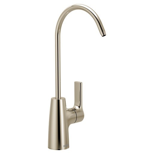 Moen F7620NL Sip Traditional Beverage Faucet High Arc Polished Nickel