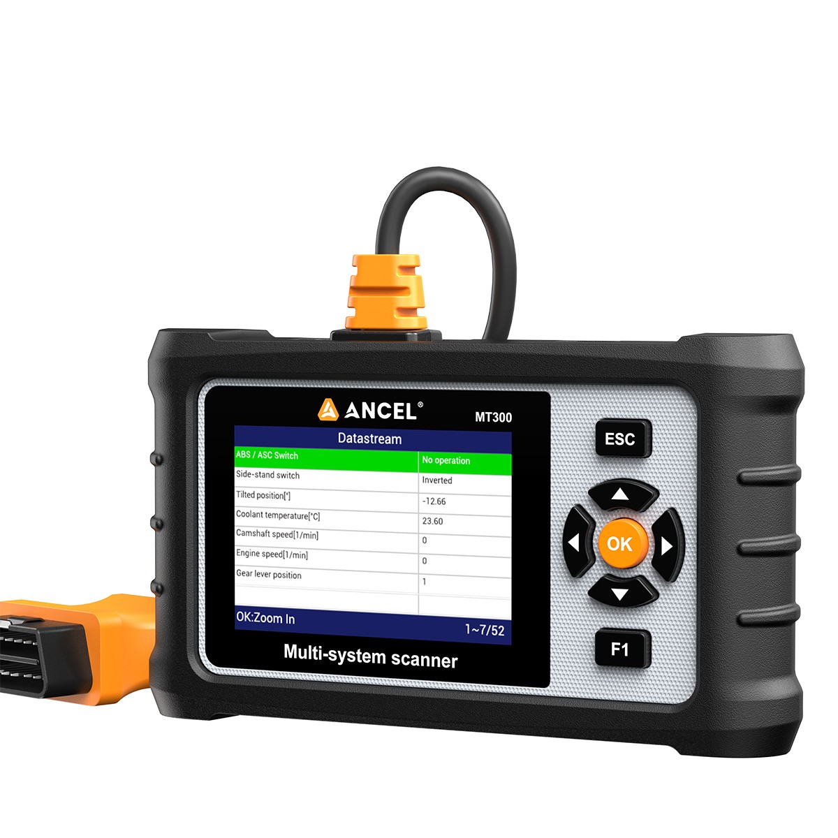 Motorcycle Scanner Full System Diagnostic Tool OBD2 Scanner for BMW Code Reader