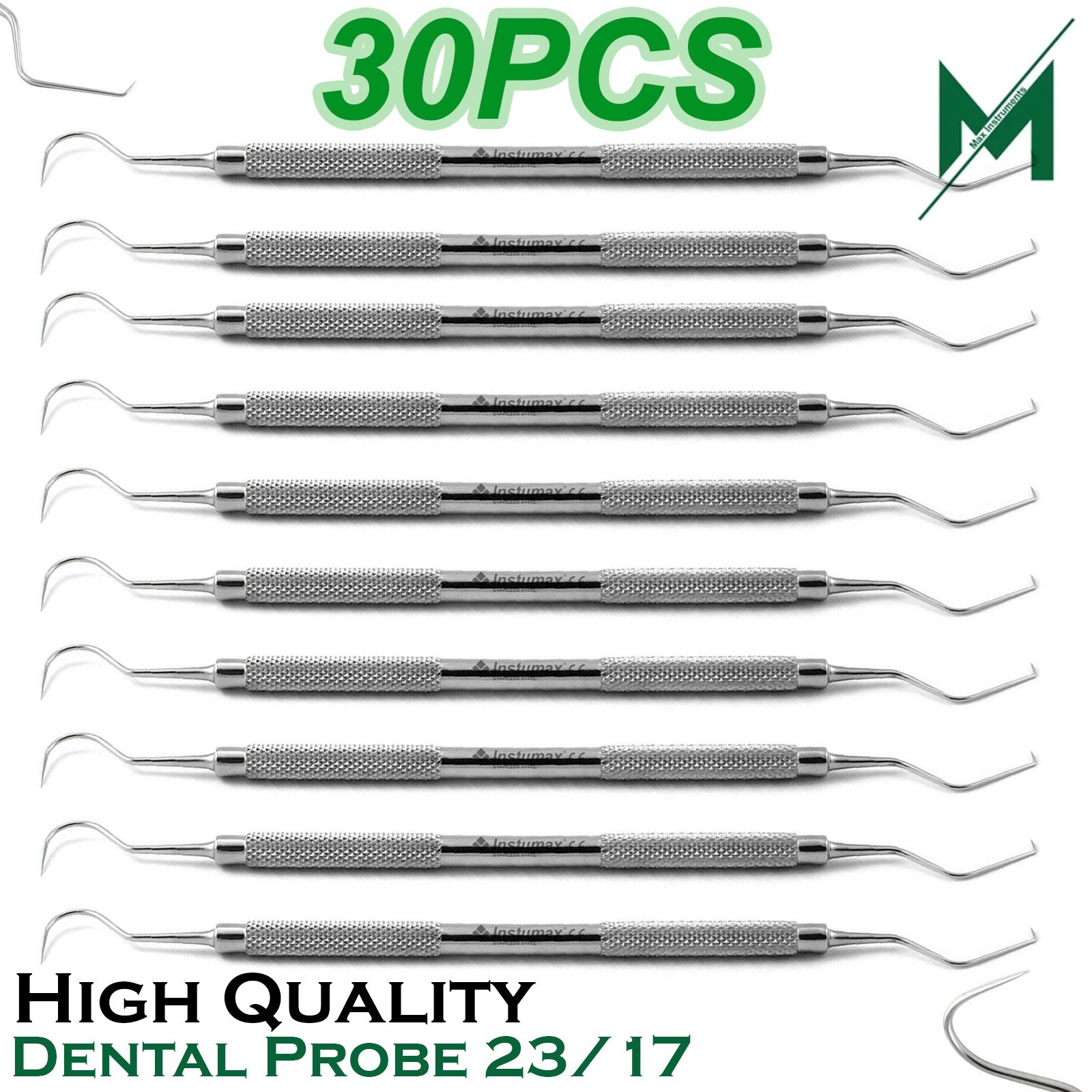 Double Ended Dental Explorer 23/17 Periodontal Probe for Examination Procedure