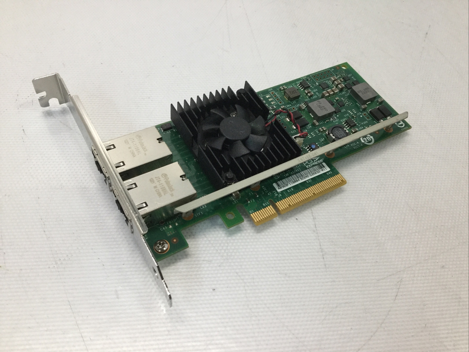 INTEL DELL X540-T2 CONVERGED Dual Port 10Gb Ethernet Network ADAPTER K7H46 3DFV8