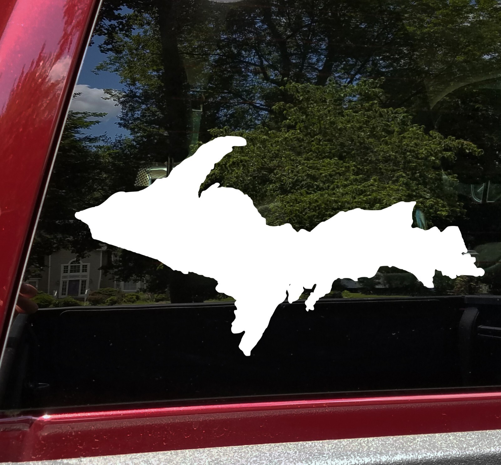 Upper Peninsula Michigan Vinyl Decal | Yooper The U.P. UP | Die Cut Sticker