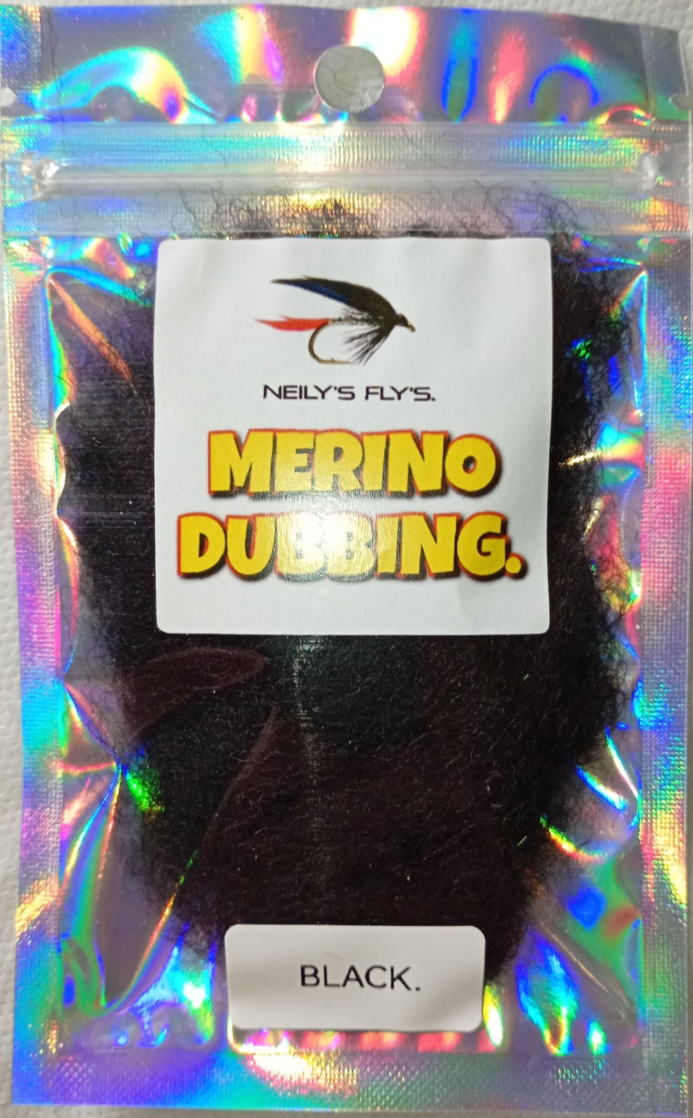 MERINO DUBBING Black.