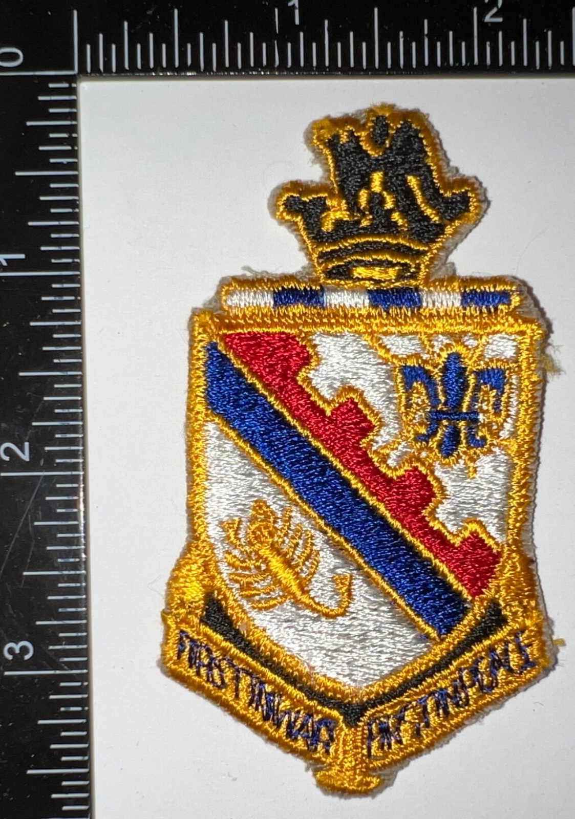Cold War US Army 161st Infantry Regt US Made Pocket Patch