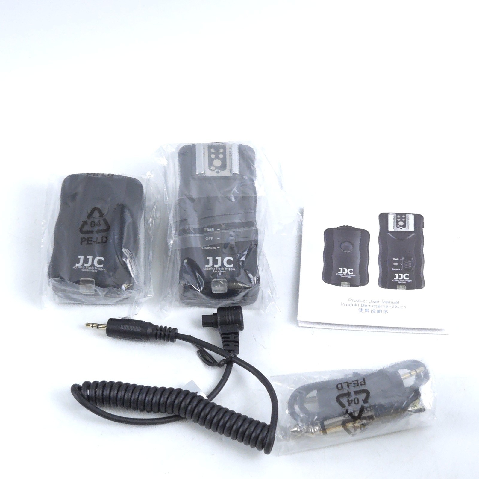 3in1 Flash Trigger Remote Control for Canon EOS R5 5D Mark IV III II 6D Mark II