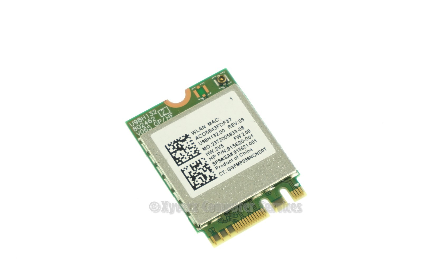 915620-001 RTL8821CE GENUINE HP WIRELESS CARD 15-DY 15-DY1031WM (CB76)