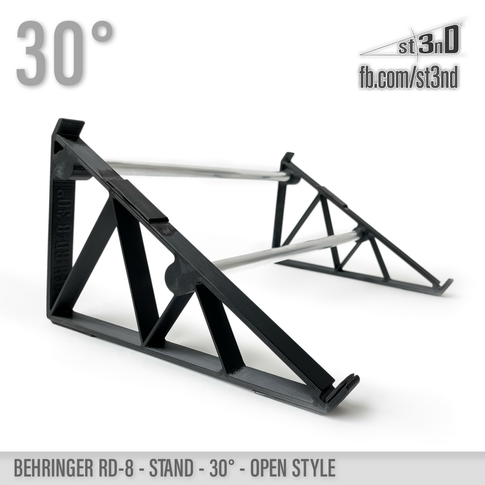 STAND for BEHRINGER RD-8 / RD-9 - 30° - Open Style