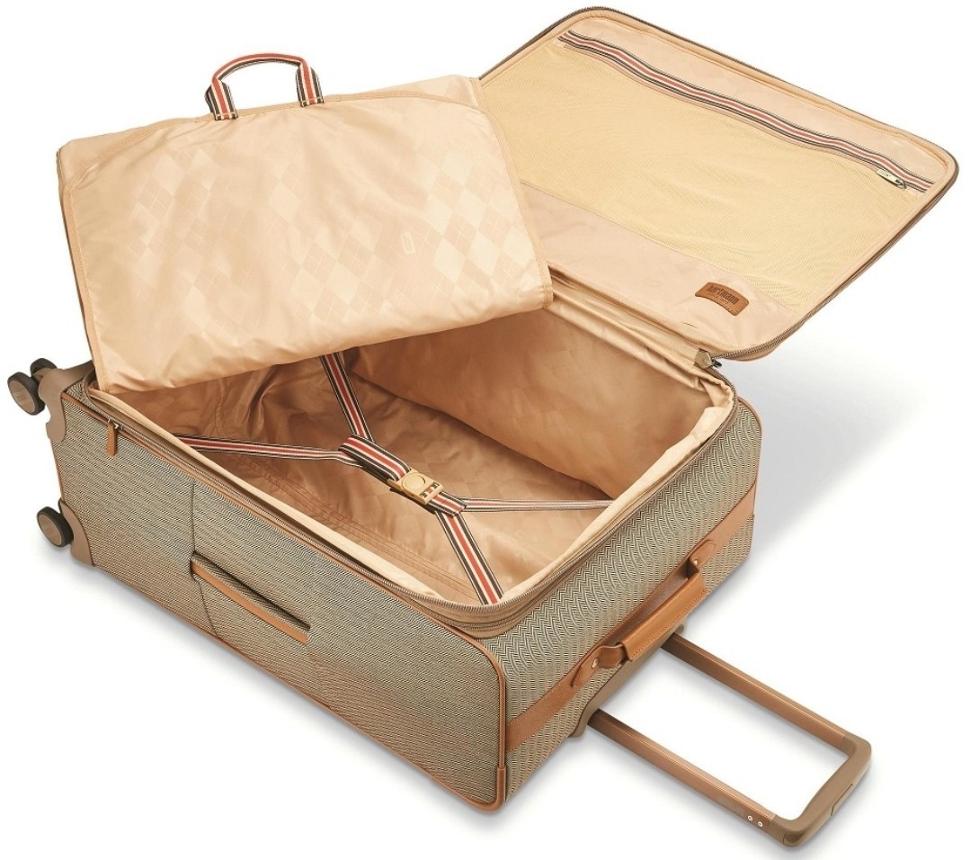 Hartmann Herringbone Deluxe Medium Size Expandable Natural