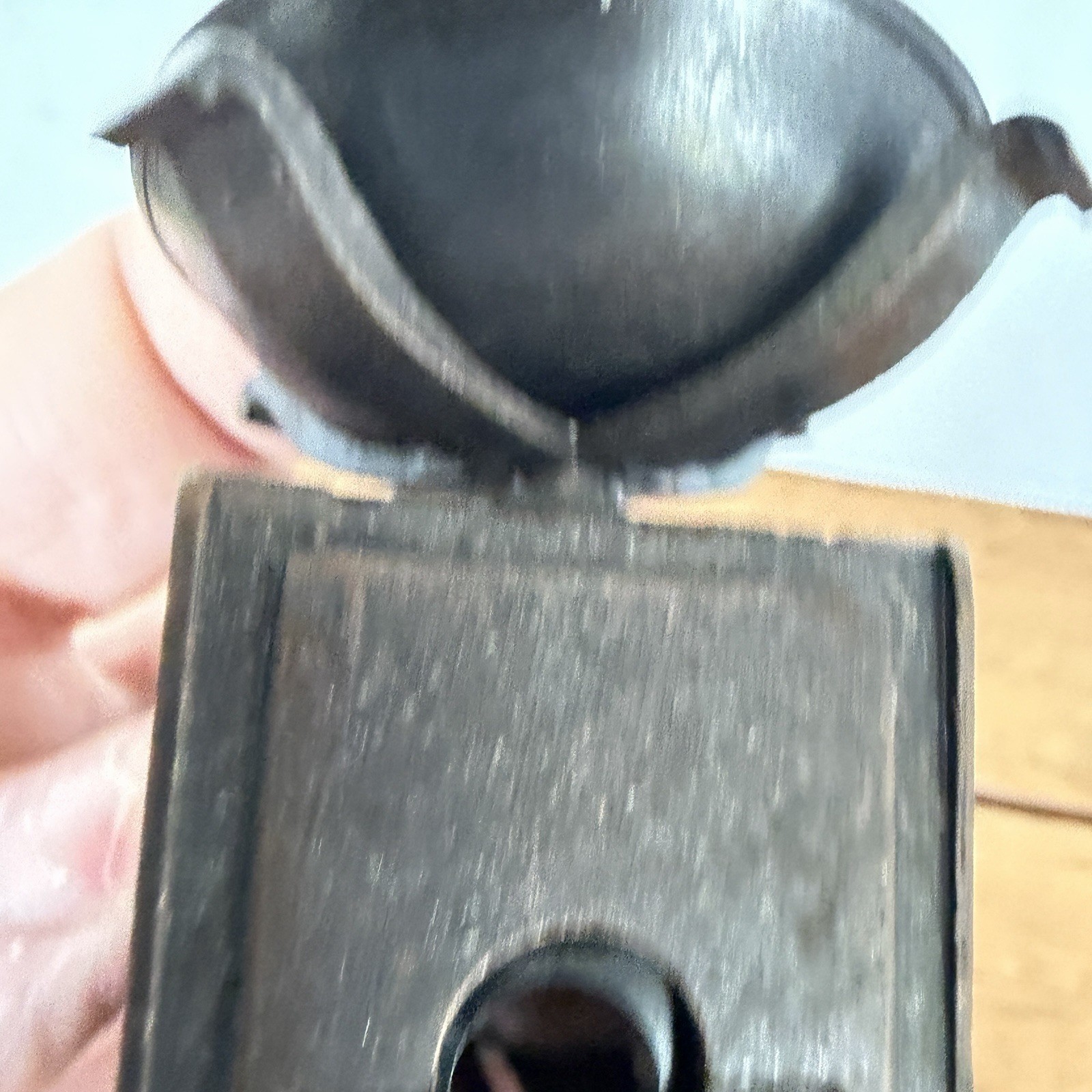 VTG Die Cast Old Scale Pencil Sharpener