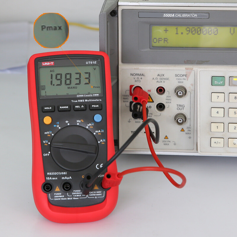 UT61E Digital Multimeter Meter True RMS 1000V AC DC Multimeter Voltage Tester