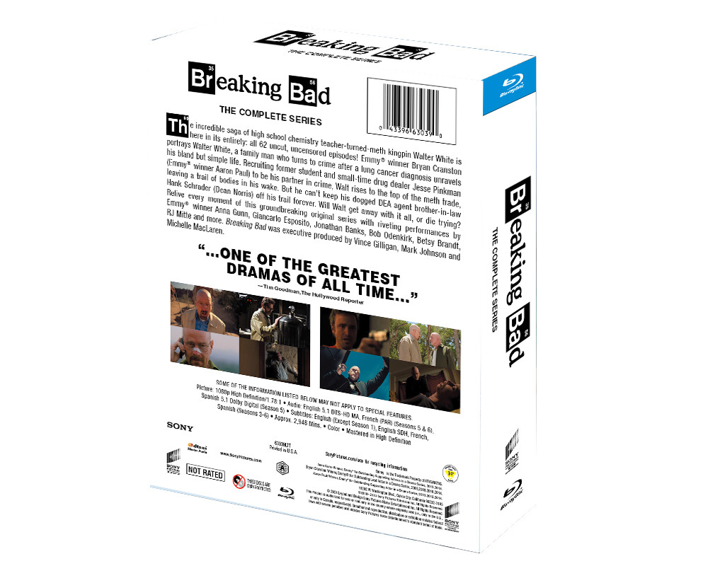 Breaking Bad: The Complete Series (Blu-ray) All Region