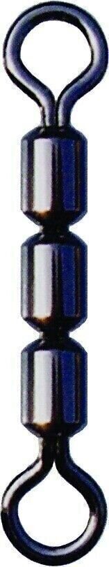 P-Line HS3R7 7PK High Speed Rolling Treble Swivel Blk 7pk 48Lb