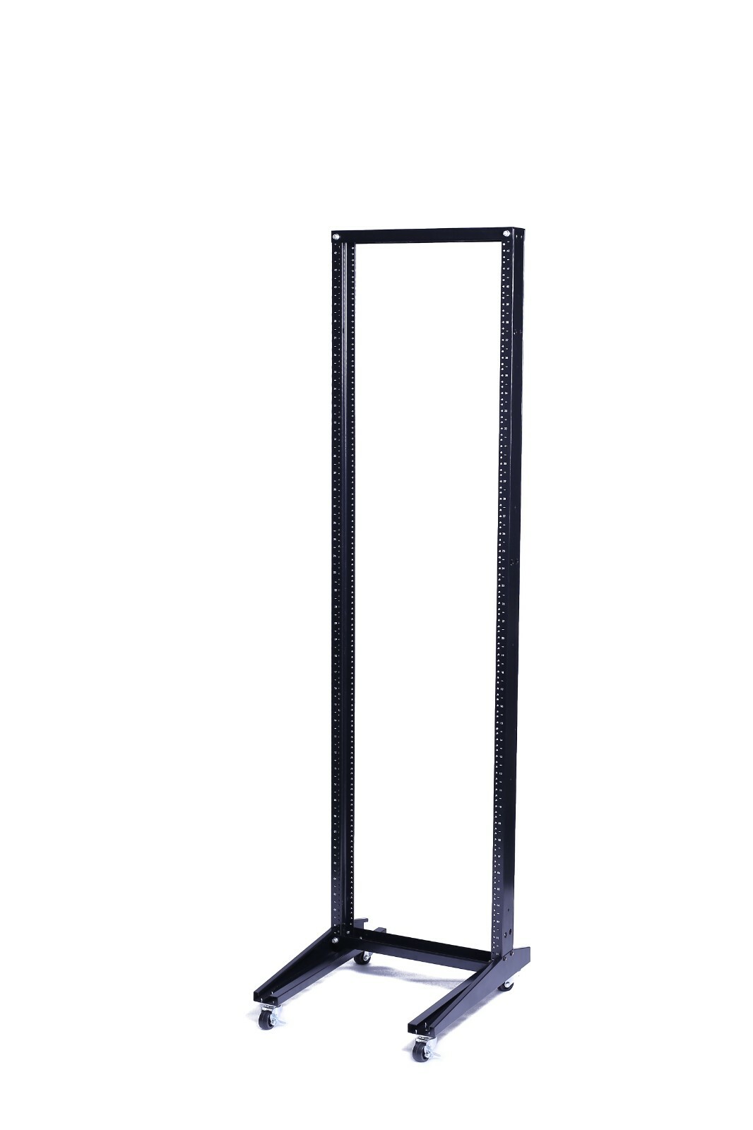 42U Movable 19inch 2 Post Open Frame Heavy Duty IT Network Data Server Rack