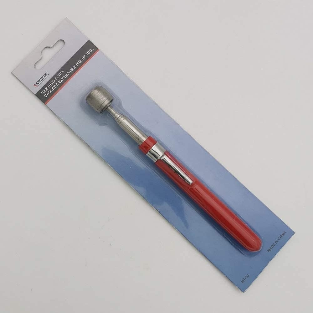 30-Inch Extendable Magnetic Pickup Tool - 8LB Pull Capacity for Tight Spaces