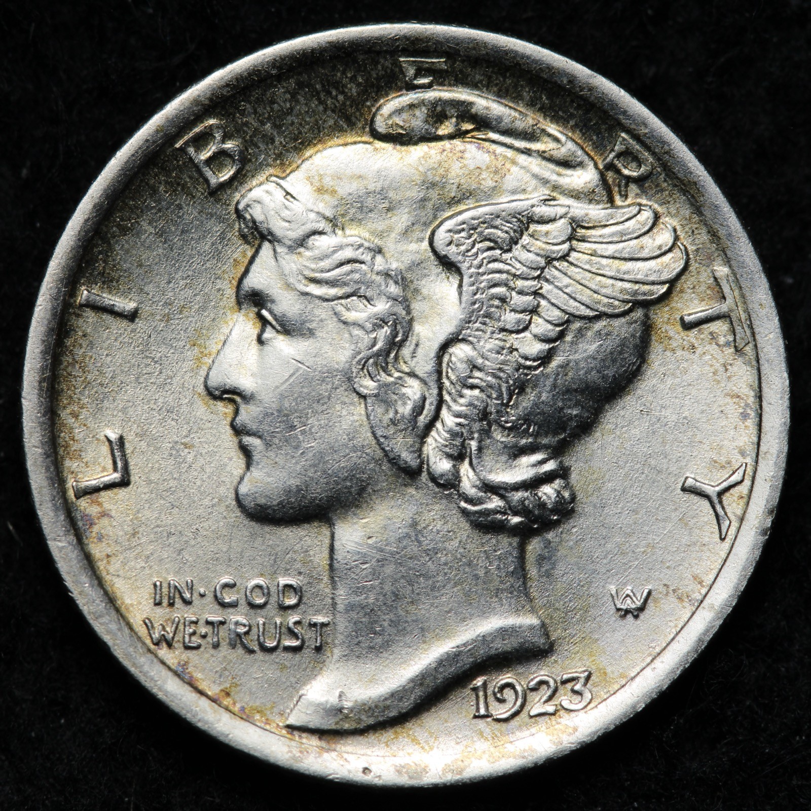 1923 Mercury Silver Dime BU *UNCIRCULATED* MS E240 VIMY