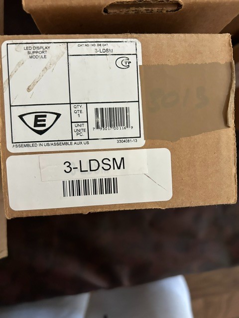 (NIB) Edwards 3-LDSM LED Display Support Module