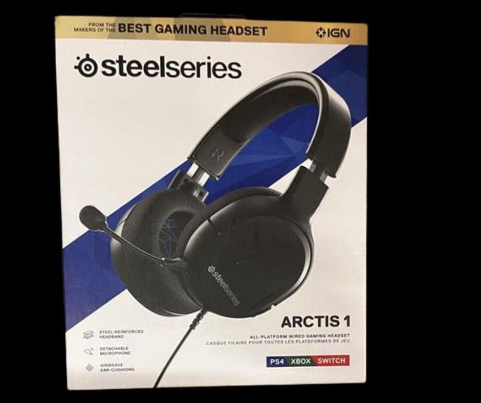 SteelSeries - Arctis 1 Wired Gaming Headset- PS4, XBOX, Switch