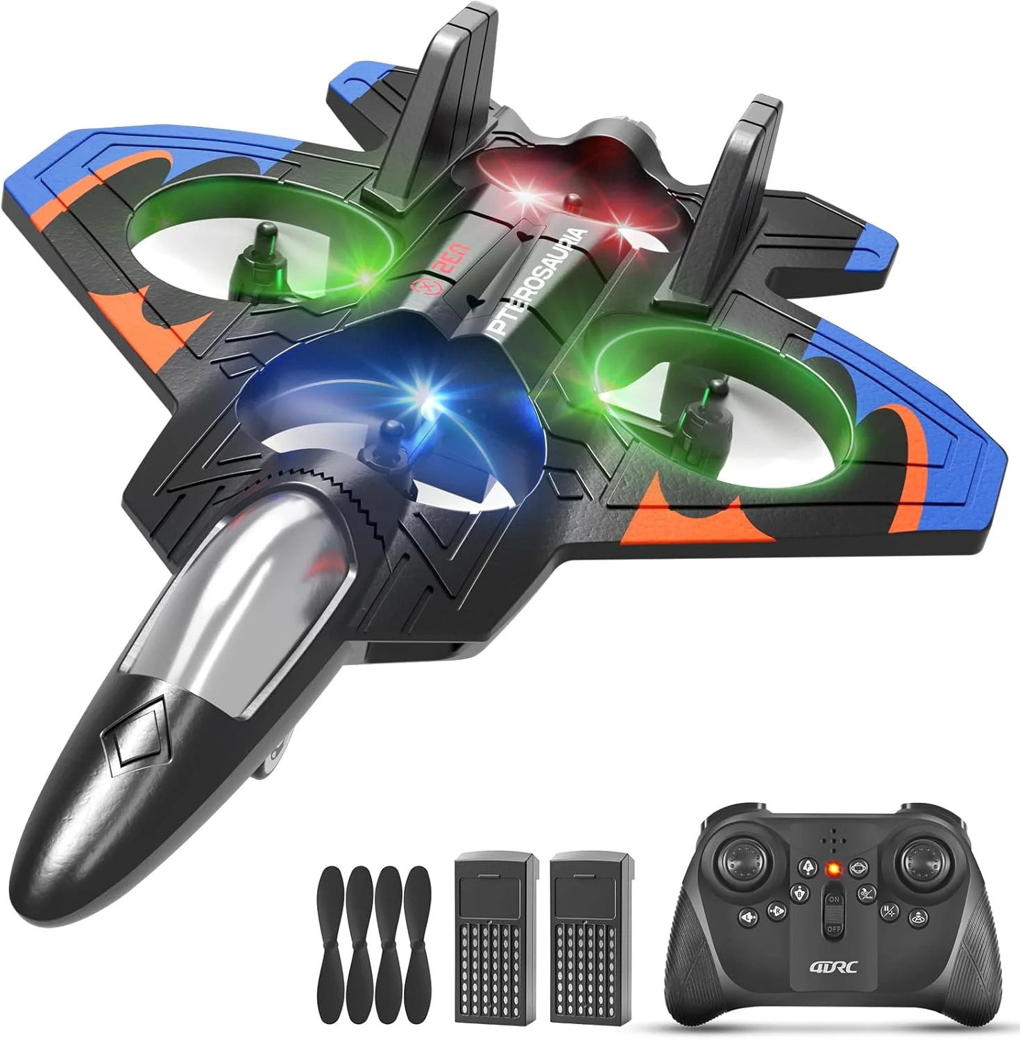 Foam Remote Control Airplanes RC Planes for Kids Adults, RC Airplane Fighter Jet