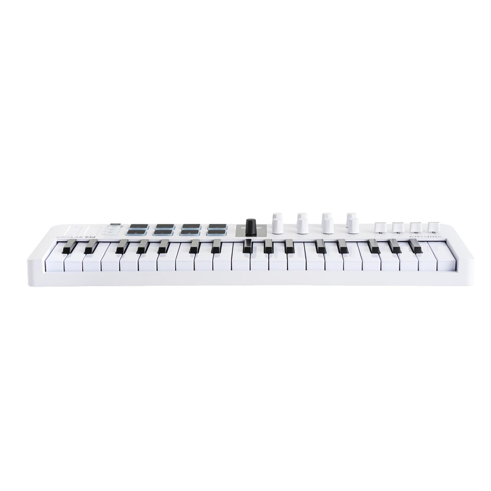 Arturia MiniLab 37 mk3 37-Key MIDI Keyboard Controller - White