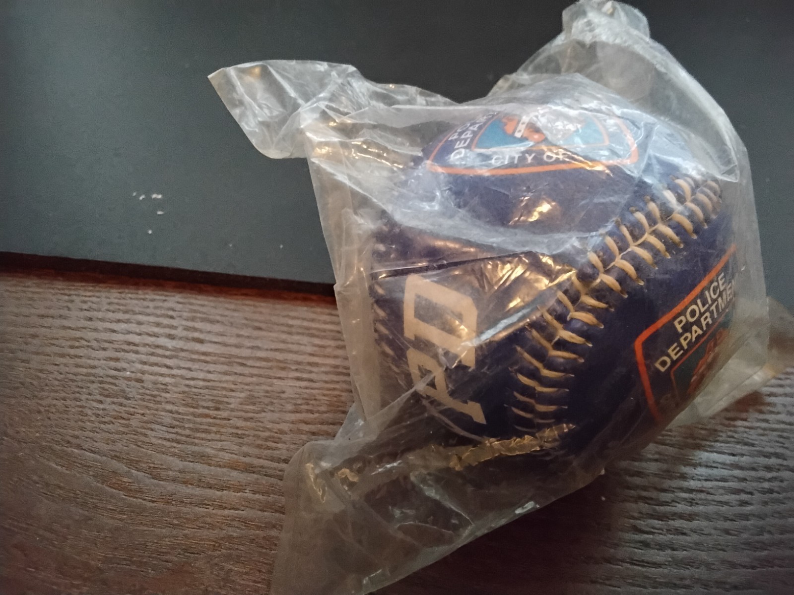 BASEBALL NYPD NEW YORK CITY POLICE DEPARTMENT still in plastic