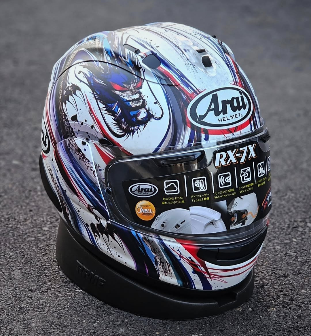 Arai Japan RX-7X Kiyonari Trico Limited Edition full face RX-7V EVO Corsair-X