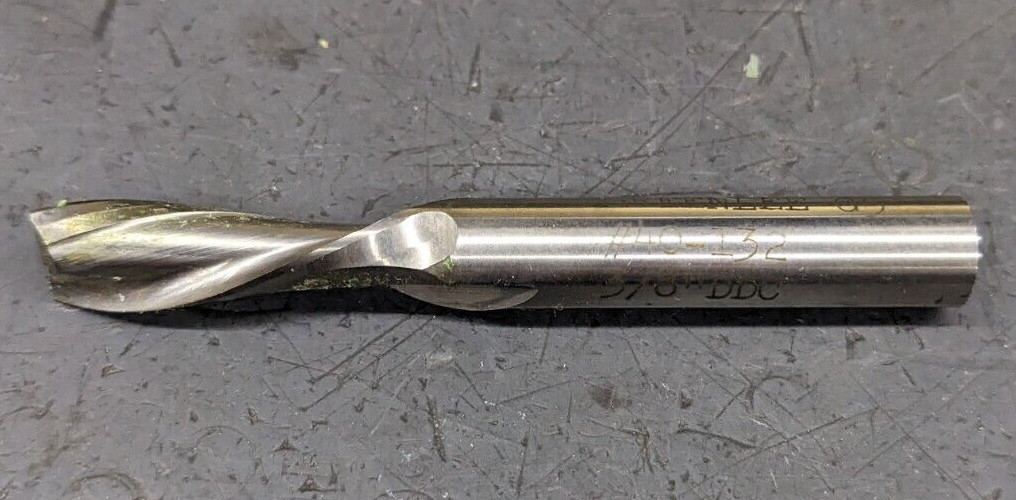 Forest City Greenlee Spiral Router 3/8" CD Down Cut HSS 3/8" Shank 2 Flute USA