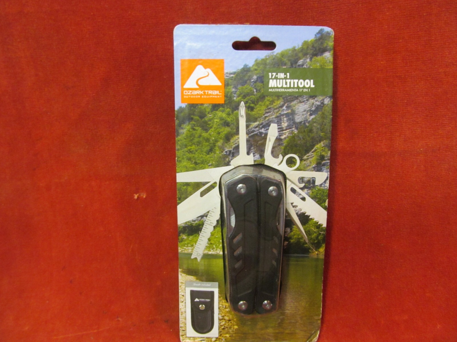 NEW SEALED OZARK TRAIL 17-1 MULTITOOL WITH SHEATH