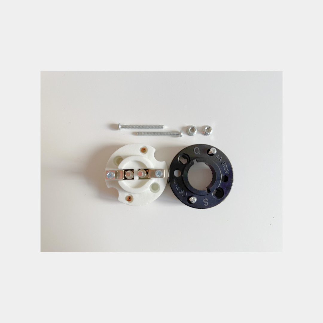Ceramic BY22D Bayonet Socket for Light Bulb/LED