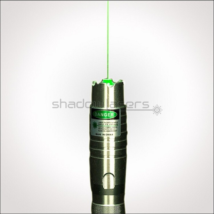 GQ1 520nm Adjustable Focus Powerful Green Laser Pointer Visible Laser Beam