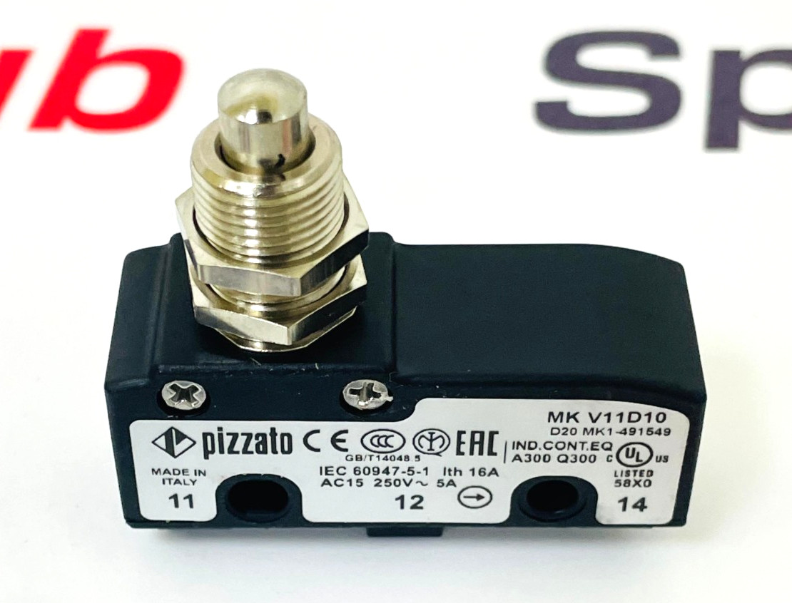 PIZZATO MKV11D10 Micro Switch (10 Pcs In 1 Box)