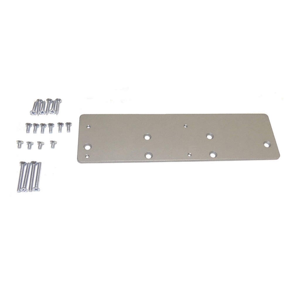 NORTON DOOR CONTROLS 7786 x 689 Drop Plate,Unfinished 463U30