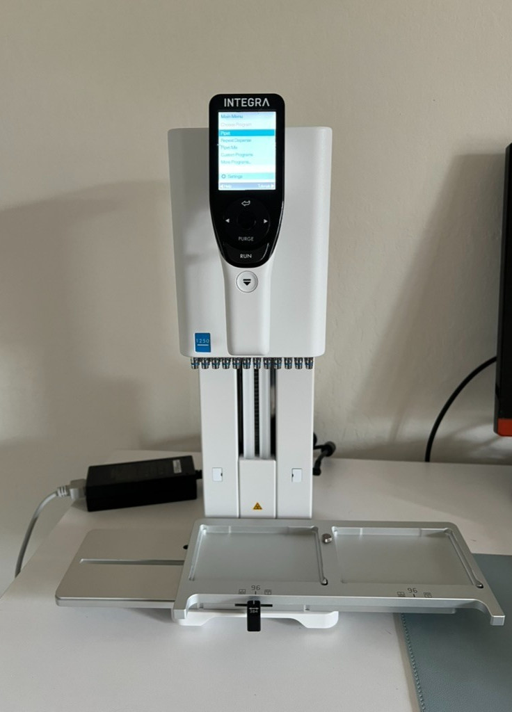 integra MINI 96 Pipette portable Electronic Pipettes 4804 50 to 1250ul manu 2022