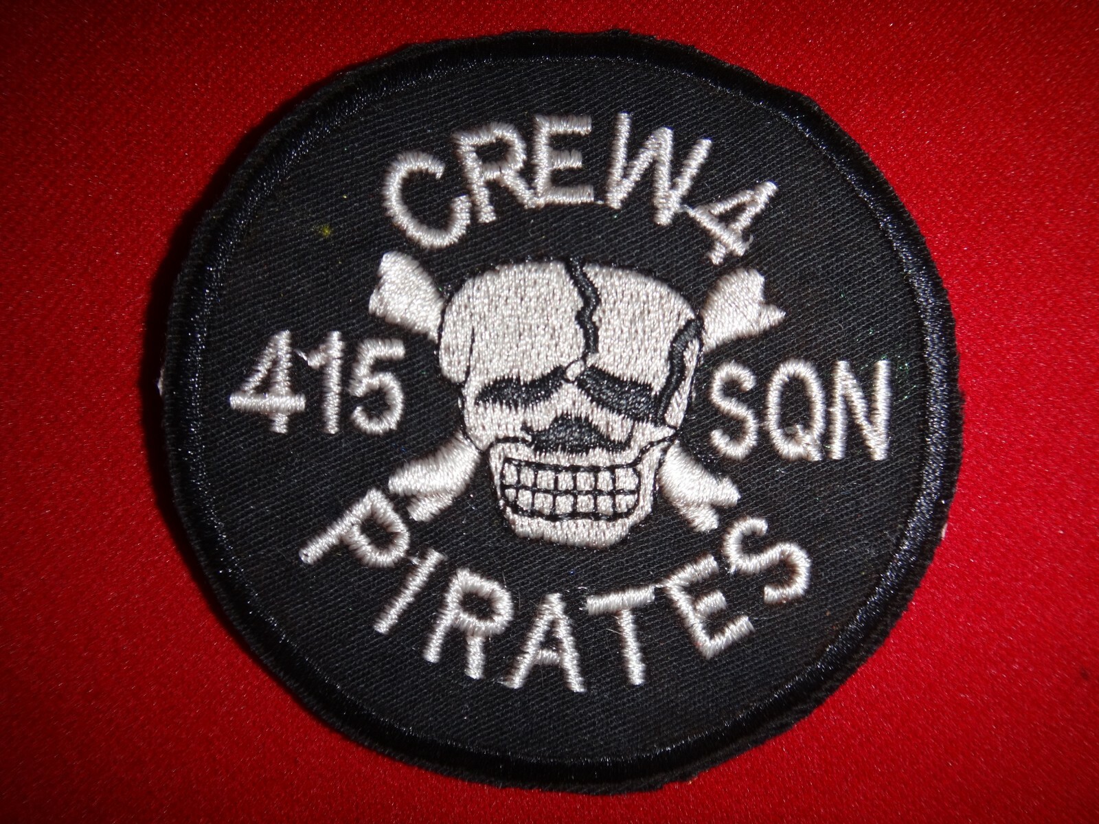 Canadian Army 415th Squadron CREW PIRATES 4 Team Patch