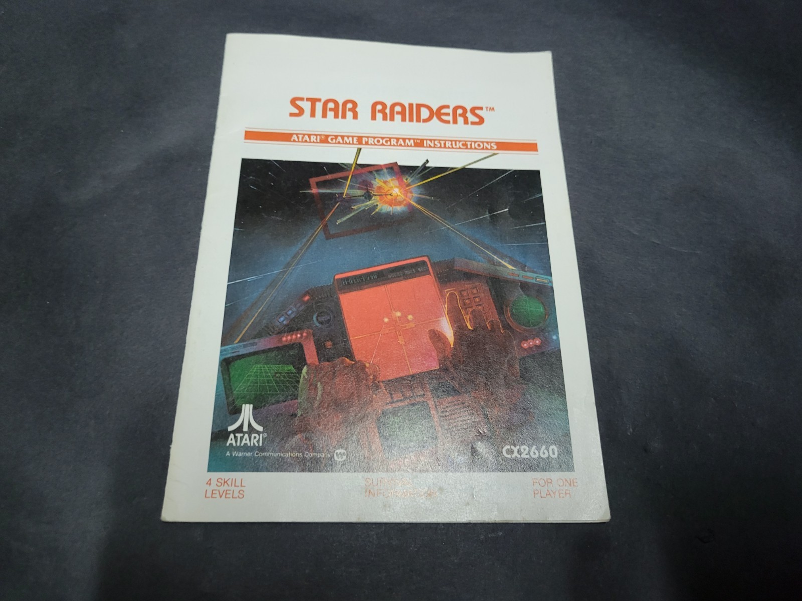 star raiders atari 2600 Manual