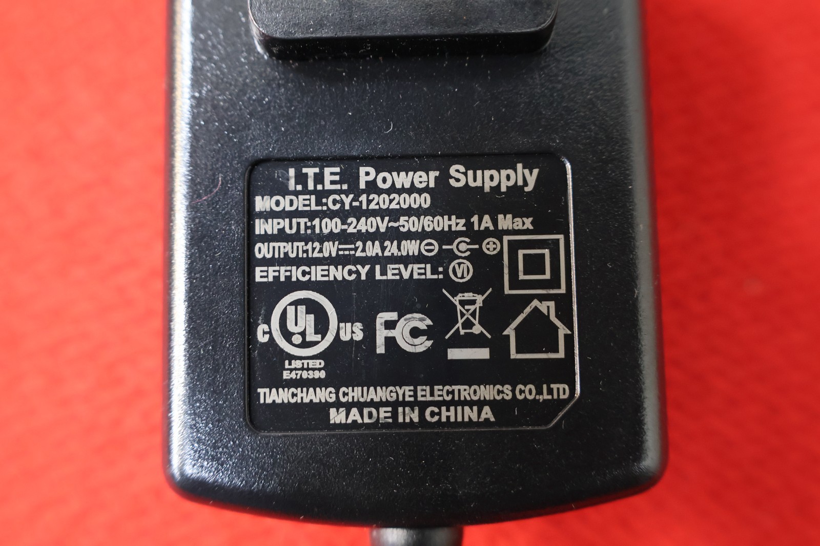 Lorex CCTV Power Supply 12V 2A