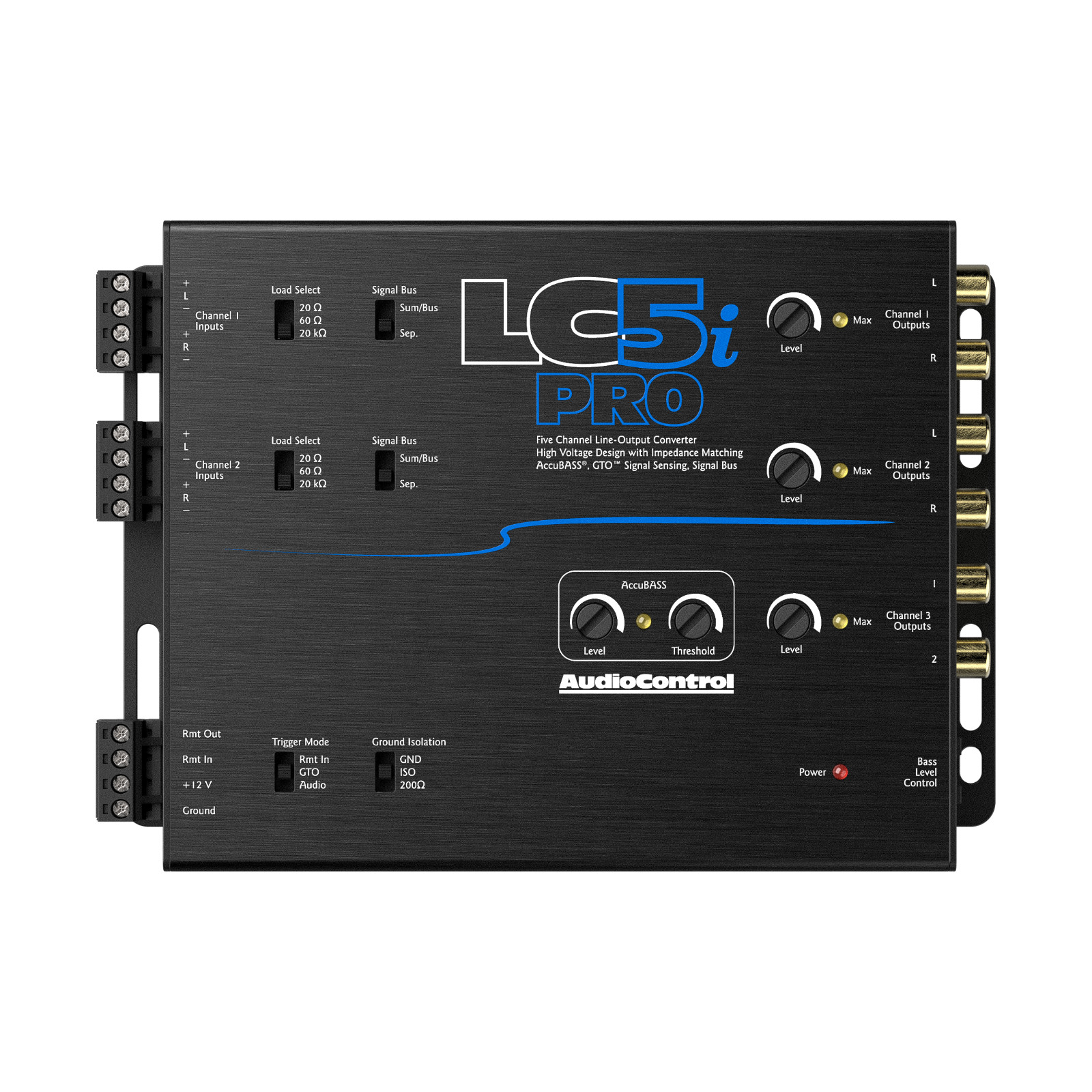 AudioControl LC5i PRO+LPHGM71 Amplifier Integration Solution for Chevrolet & GMC