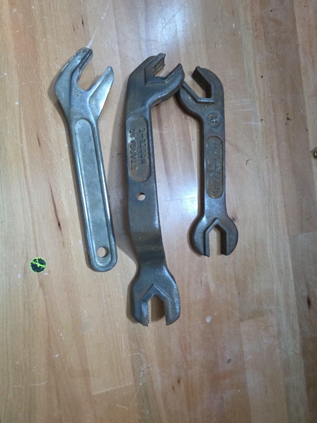 3 vintage sprinkler wrench