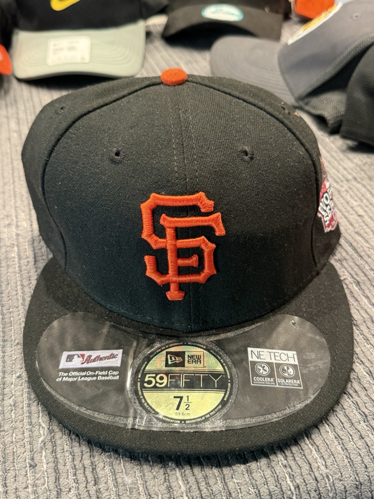 New Era Vintage 2012 San Francisco Giants 59fity World Series Patch Fitted Cap