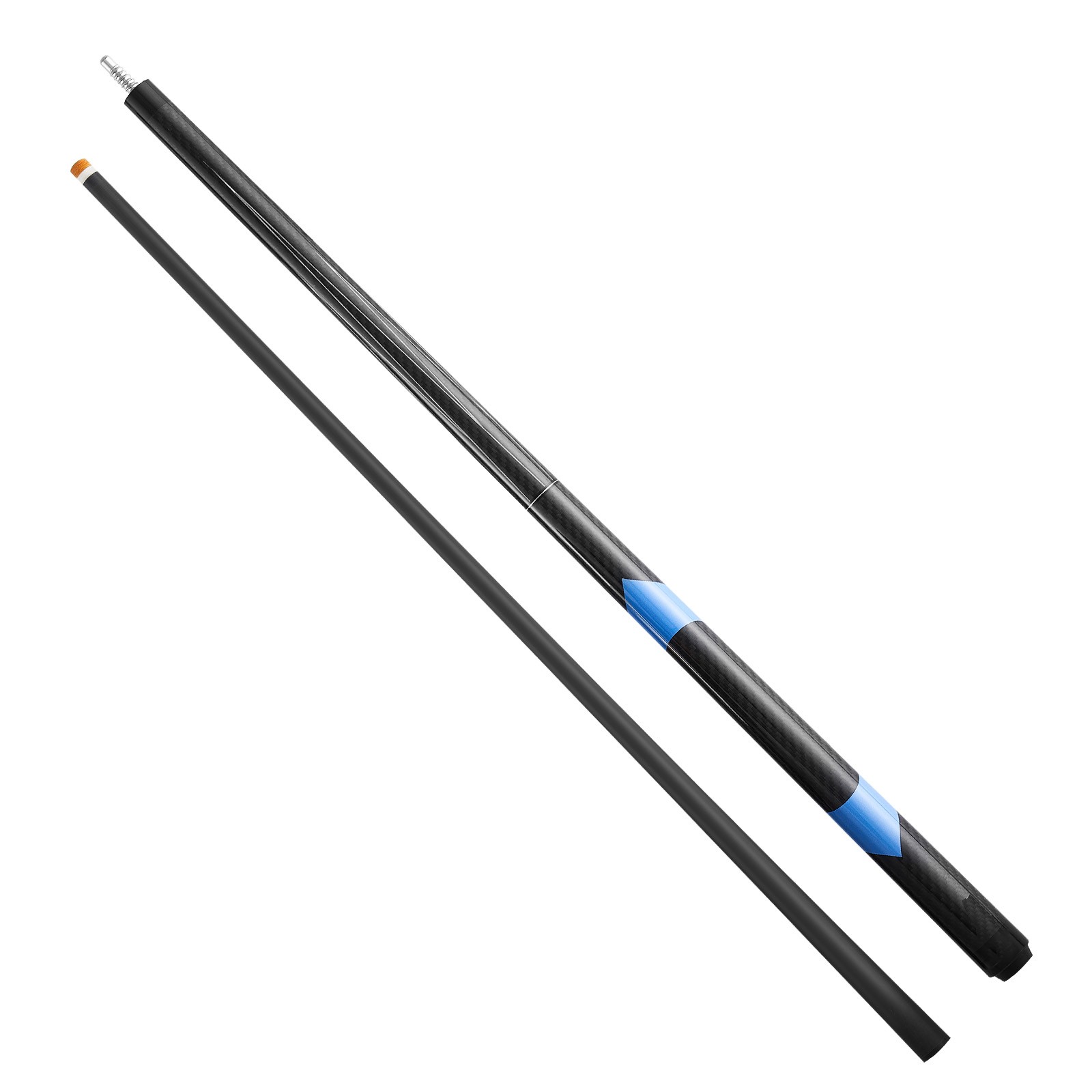 Uimoso 58-Inch Carbon Fiber Pool Cue Stick, 19 oz, for Home and Bar Use